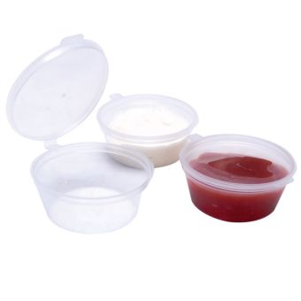 1oz Hinged Sauce Containers-1x100003